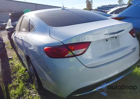 2016 Chrysler 200 Limited Platinum из США, поврежденный, VIN 1C3CCCAB1GN194898